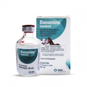 Banamine Injetável 50 mL - MSD Saúde Animal