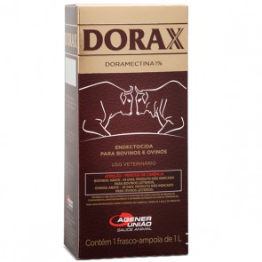 Dorax 1 Litro - Doramectina 1% - AGENER UNIÃO