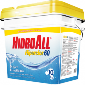 Cloro Hiperclor 60% 10 KG Hidroall