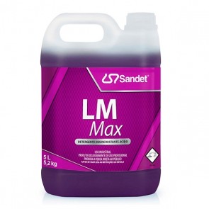 Ativado LM Max Detergente Desincrustante 5 Litros -Sandet