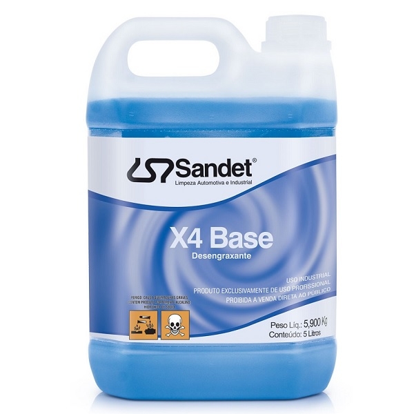 Desengraxante X4 BASE 5LT